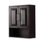 Wyndham Daria Over-Toilet Wall Cabinet - Dark Espresso WCV2525WCDE