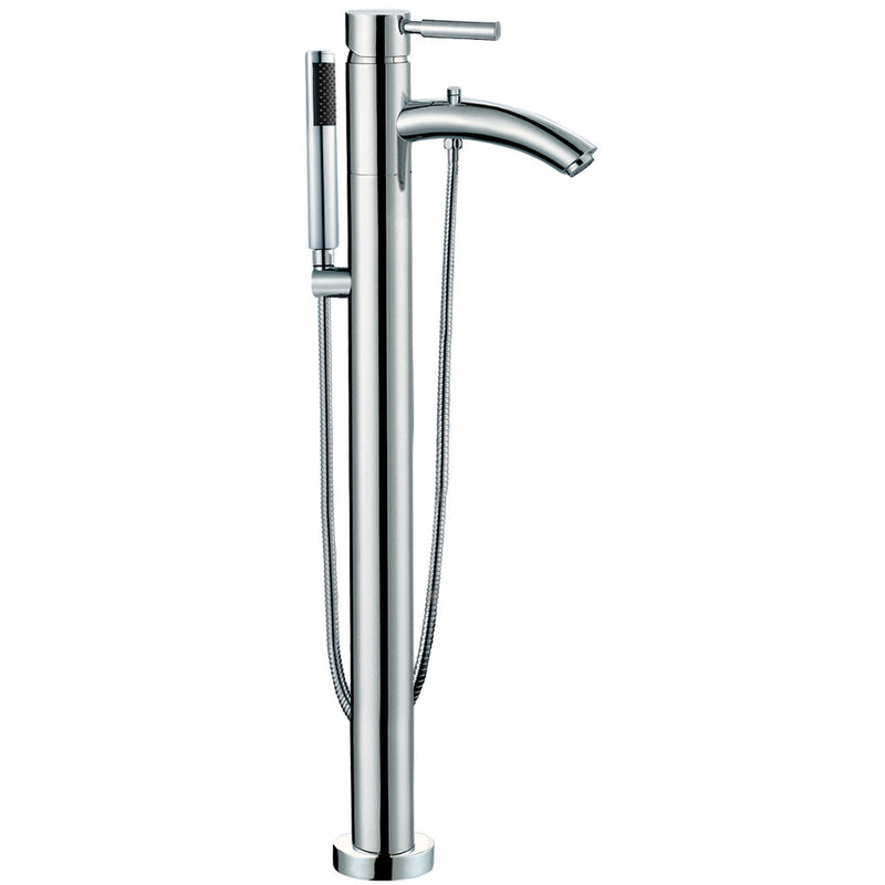 Wyndham Taron Tub Filler Floor-Mounted In Polished Chrome WCAT102340P11PC
