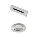 Wyndham Polished Chrome Universal Square Bathtub Trim Kit WCOBTTRIMUNISQPC