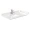 Wyndham Miranda 36" Single Bathroom Vanity In Dark Gray Light-Vein Carrara Cultured Marble Countertop Undermount Square Sink Brushed Nickel Trims and No Mir WCF292936SKGC2UNSMXX