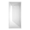 Wyndham Hannah 67" Soaking Bathtub in White with Shiny White Trim WCBTK150167SWTRIM