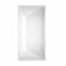 Wyndham Sara 63" Soaking Bathtub in White with Shiny White Trim WCBTK151463SWTRIM