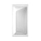 Wyndham Grayley Alcove 60" Bathtub Left Side Drain and Overflow Trim in Shiny White 60"Lx30"Wx22"H WCBTW16030LSWTRIM