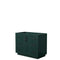 Wyndham Miranda 42" Single Bathroom Vanity In Green No Countertop No Sink Matte Black Trim WCF292942SGKCXSXXMXX