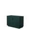 Wyndham Miranda 48" Single Bathroom Vanity In Green No Countertop No Sink Matte Black Trim WCF292948SGKCXSXXMXX