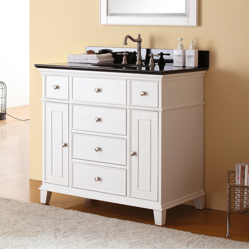 Avanity Windsor 37 inch Vanity Combo WINDSOR-VS36-WT-A