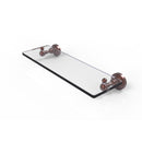 Allied Brass Waverly Place Collection 16 Inch Glass Vanity Shelf with Beveled Edges WP-1-16-CA