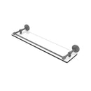 Allied Brass Waverly Place 22 Inch Tempered Glass Shelf with Gallery Rail WP-1-22-GAL-GYM