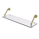 Allied Brass Waverly Place Collection 30 Inch Floating Glass Shelf WP-1-30-SBR