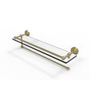 Allied Brass Wavwely Place Collection Paper Towel Holder with 22 Inch Gallery Glass Shelf WP-1PT-22-GAL-SBR