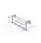 Allied Brass Waverly Place 16 Inch Glass Vanity Shelf with Integrated Towel Bar WP-1TB-16-PC