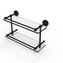 Allied Brass Waverly Place 16 Inch Double Glass Shelf with Gallery Rail WP-2-16-GAL-ORB