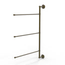 Allied Brass Waverly Place Collection 3 Swing Arm Vertical 28 Inch Towel Bar WP-27-3-16-28-ABR