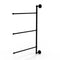 Allied Brass Waverly Place Collection 3 Swing Arm Vertical 28 Inch Towel Bar WP-27-3-16-28-BKM
