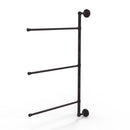 Allied Brass Waverly Place Collection 3 Swing Arm Vertical 28 Inch Towel Bar WP-27-3-16-28-VB