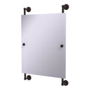 Allied Brass Waverly Place Collection Rectangular Frameless Rail Mounted Mirror WP-27-92-VB