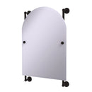 Allied Brass Waverly Place Collection Arched Top Frameless Rail Mounted Mirror WP-27-94-ORB