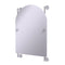 Allied Brass Waverly Place Collection Arched Top Frameless Rail Mounted Mirror WP-27-94-SCH