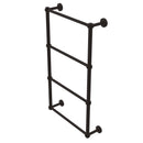 Allied Brass Waverly Place Collection 4 Tier 24 Inch Ladder Towel Bar with Dotted Detail WP-28D-24-ORB