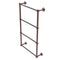 Allied Brass Waverly Place Collection 4 Tier 36 Inch Ladder Towel Bar with Dotted Detail WP-28D-36-CA