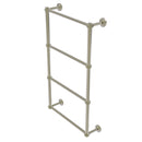 Allied Brass Waverly Place Collection 4 Tier 36 Inch Ladder Towel Bar with Dotted Detail WP-28D-36-PNI