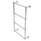Allied Brass Waverly Place Collection 4 Tier 24 Inch Ladder Towel Bar with Groovy Detail WP-28G-24-PC
