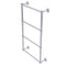 Allied Brass Waverly Place Collection 4 Tier 30 Inch Ladder Towel Bar with Groovy Detail WP-28G-36-SCH