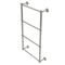 Allied Brass Waverly Place Collection 4 Tier 30 Inch Ladder Towel Bar with Groovy Detail WP-28G-36-SN