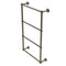 Allied Brass Waverly Place Collection 4 Tier 24 Inch Ladder Towel Bar with Twisted Detail WP-28T-24-ABR