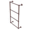 Allied Brass Waverly Place Collection 4 Tier 24 Inch Ladder Towel Bar with Twisted Detail WP-28T-24-CA