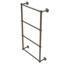 Allied Brass Waverly Place Collection 4 Tier 36 Inch Ladder Towel Bar with Twisted Detail WP-28T-36-ABR