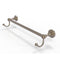 Allied Brass Waverly Place Collection 18 Inch Towel Bar with Integrated Hooks WP-41-18-HK-PEW