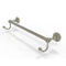 Allied Brass Waverly Place Collection 18 Inch Towel Bar with Integrated Hooks WP-41-18-HK-PNI