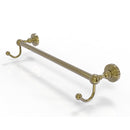 Allied Brass Waverly Place Collection 24 Inch Towel Bar with Integrated Hooks WP-41-24-HK-UNL