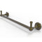 Allied Brass Waverly Place Collection 24 Inch Towel Bar with Integrated Hooks WP-41-24-PEG-ABR
