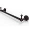 Allied Brass Waverly Place Collection 24 Inch Towel Bar with Integrated Hooks WP-41-24-PEG-ABZ