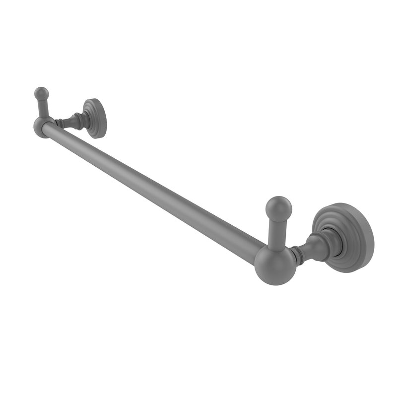 Allied Brass Waverly Place Collection 24 Inch Towel Bar with Integrated Hooks WP-41-24-PEG-GYM