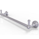 Allied Brass Waverly Place Collection 24 Inch Towel Bar with Integrated Hooks WP-41-24-PEG-SCH