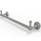 Allied Brass Waverly Place Collection 24 Inch Towel Bar with Integrated Hooks WP-41-24-PEG-SN