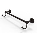 Allied Brass Waverly Place Collection 30 Inch Towel Bar with Integrated Hooks WP-41-30-HK-ORB