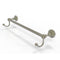 Allied Brass Waverly Place Collection 30 Inch Towel Bar with Integrated Hooks WP-41-30-HK-PNI