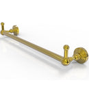 Allied Brass Waverly Place Collection 30 Inch Towel Bar with Integrated Hooks WP-41-30-PEG-PB