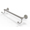 Allied Brass Waverly Place Collection 36 Inch Towel Bar with Integrated Hooks WP-41-36-HK-SN