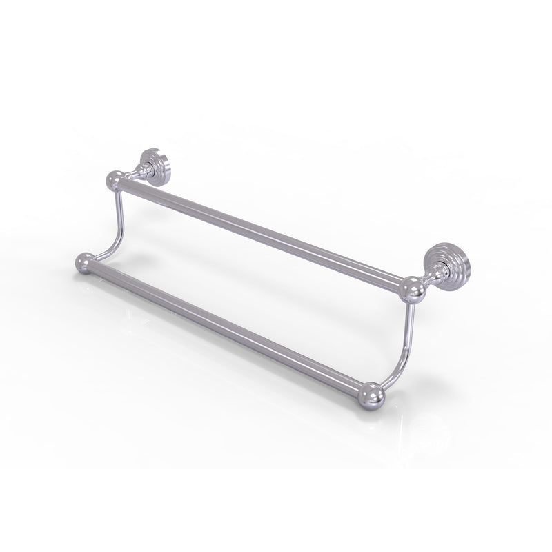 Allied Brass Waverly Place Collection 24 Inch Double Towel Bar WP-72-24-SCH