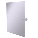 Allied Brass Frameless Rectangular Tilt Mirror with Beveled Edge WP-92-SCH