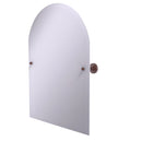 Allied Brass Frameless Arched Top Tilt Mirror with Beveled Edge WP-94-CA