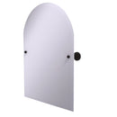Allied Brass Frameless Arched Top Tilt Mirror with Beveled Edge WP-94-ORB