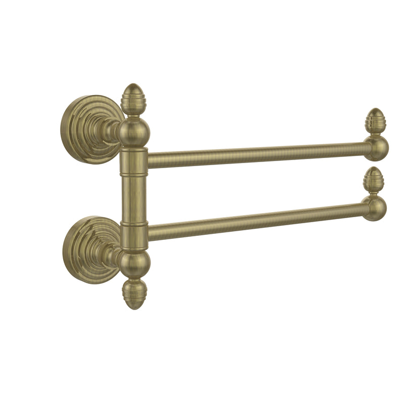 Allied Brass Waverly Place Collection 2 Swing Arm Towel Rail WP-GTB-2-ABR