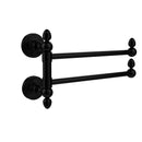 Allied Brass Waverly Place Collection 2 Swing Arm Towel Rail WP-GTB-2-BKM