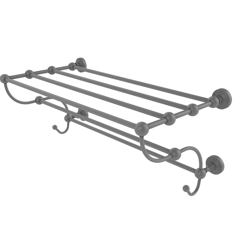 Allied Brass Waverly Place Collection 24 Inch Train Rack Towel Shelf WP-HTL-24-5-GYM